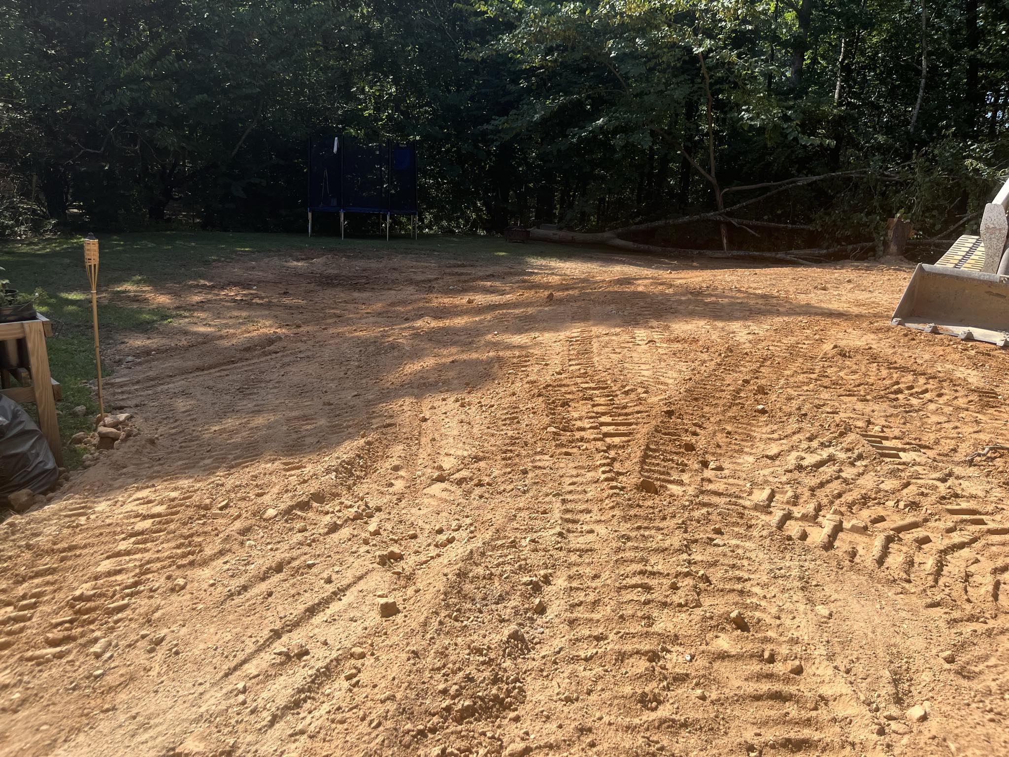 Excavator and heavy equipment operation - commercial excavation contractor serving 30 miles from Tunnel Hill